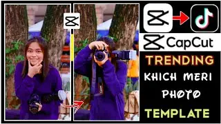 Capcut New Template | Tu Kheench Meri Photo Tiktok New Trend | Technical syedz143