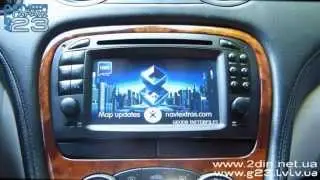 Штатная магнитола для Mercedes-Benz SL R230 SL350 SL500 SL550 - DVD,USB,GPS навигация