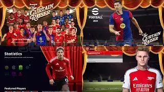 PES 2021 Menu eFootball 2024 SEASON 8 by PESNewupdate