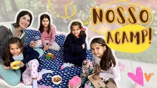 LEVEI AS MENINAS PRA ALMOÇAR NO QUINTAL!