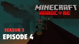 Minecraft Hardcore (S2E4) - Nether Fortress & Our First Enchantments