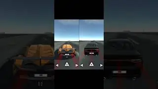 LAMBORGHINI VENENO - DODGE CHARGER CAR SIMULATOR 2 #shorts