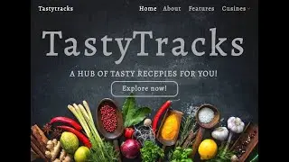 Food Recipe Website using Figma | Beginners guide |  easy figma turtorial
