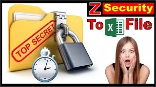 🕵 Four Level Security to Excel File | Z Security to Excel File | Hide Excel File Data,Protect File 🔥