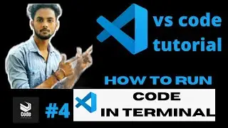 How To Run Code In Terminal in Vs Code | Vs Code Tutorial | #4