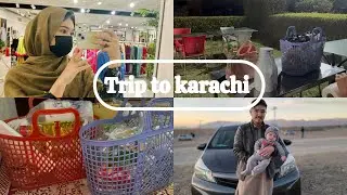 TRIP TO KARACHI 🫶 RASTE ME GADI KHARAB HOGAYA☹️ HASNAIN MASHALLAH BADA HIAGAYA HY 🥳😘#raziahyder