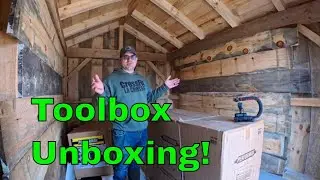 Preparing My Tractor For Winter Snow Removal + Exciting Tool Box Unboxing!