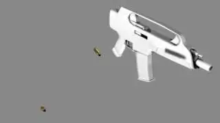 XM8 compact carbine rifeing animation