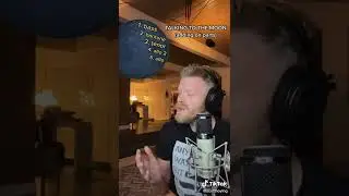 Scott Hoying 'talking to the moon' looping cover on TikTok