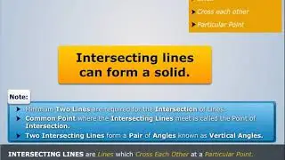 Theory of Intersections and Line of Intersection | Engineering Graphics
