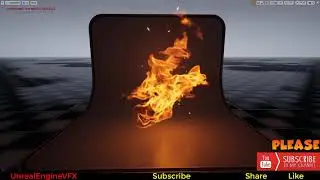 Realistic Stick Fire Effect | Unreal Engine Niagara | UE4 Niagara