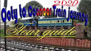 Ooty  to Coonoor Toy Train Journey Part  1