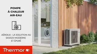 Pompe à chaleur air-eau Aérolia : la solution au design moderne et épuré - Thermor