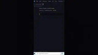 program to reverse an array in c++ || #shorts #learncoding