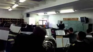 Band rehearse in the Band Room1