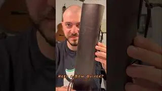 Testing a Mglw bow quiver for double bass!