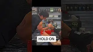 HOLDING ON W/ @ARMWRESTLINGWHISPERER  #armwrestling #devonlarratt #motivation #schoolboy