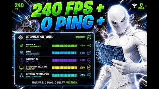 Unlock MAX FPS & LOW INPUT DELAY (Fortnite Fragger Academy FREE PC Tweaks)