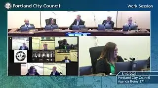 Portland City Council Meeting AM Session 05/10/23