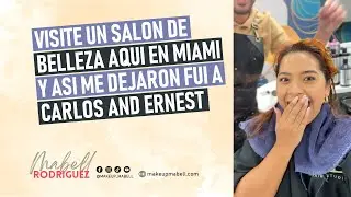 Visite un salon de belleza aqui en Miami y asi me dejaron 😳😮‍💨 fui a Carlos and Ernest 🫣👀...