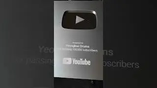 Thanks!! My YouTube channel has surpassed 100,000 subscribers!! #youtube #youtuber #silverplaybutton