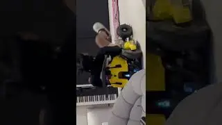 Sosa riding his go kart in his house #viral #chiefkeef #recommended