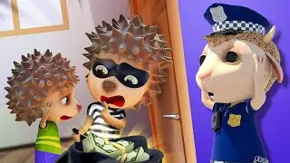 Policial Flagra Ladrões | Desenho Animado | Dolly e Amigos 3D - Brasil