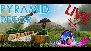Pyramid Decor |No Mic | Ark Survival Ascended| Building Tips And Tricks