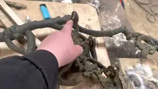 19th Century Cast Iron Bench Repair