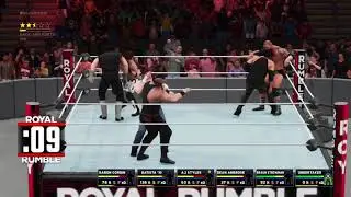 WWE 2K18  _10 Man Royal Rumble Match For WWE Championship WWE 2K18 Gameplay pc,PS4