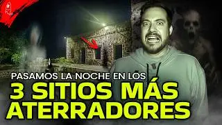 We spent the night in the 3 scariest places