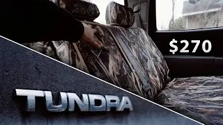 Durafit Custom Seat Covers - The Tundra Gets Some CAMO!