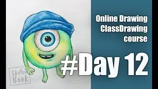 Sketching Class | Day 12 | How to Draw Monster  | Sketching Fundamentals | Drawing for Beginners