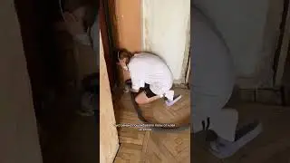 I'm so sick of this parquet flooring 