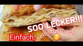 Leckere Teigtaschen mit Hackfleisch und Kartoffeln!!! Вкуснейшие узбекские лепёшки!!!
