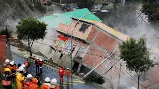 10 Weather Moments Caught On Security Cameras - Natural Disasters