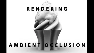Rendering Ambient Occlusion Maya 2016