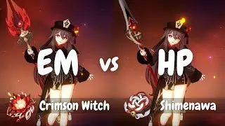 Hu Tao Build Comparison - Homa vs Dragon's Bane | Crimson vs Shimenawa | HP vs EM