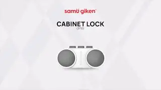 Samu Giken Cabinet Lock, Model: SL-CL3710GW