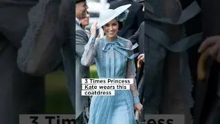 3 Times Princess Kate wears this Coat dress!Which look is your favourite ?