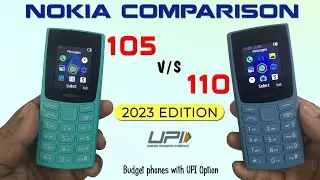 Nokia 105 2023 vs Nokia 110 2023 | Nokia Phone Comparison