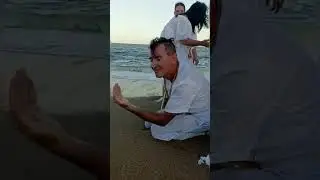 Homenagem do Ilê Akê Nanã Buruquê Praia Central de Barra Velha