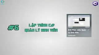 #6 Phần mềm Quản Lý Sinh Viên - Quản Lý Cố Vấn Học Tập
