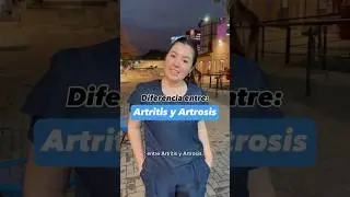 Diferencia entre artritis y artrosis.💙🆙