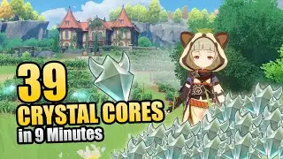 Farm 39 Crystalflies in 9 Minutes (Mondstadt) | Genshin Impact