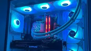 Building Gaming Pc  / Ryzen 7 3700x / Thermaltake 380 TG ARGB View Hydrangea / CPU Water Cooling