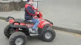 ✌ Vlog : Квадроцикл. Кирилл катается на квадроцикле.