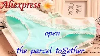 Трусики женские хлопковые с низкой талией с Алиэкспресс / Сotton brief Aliexpress