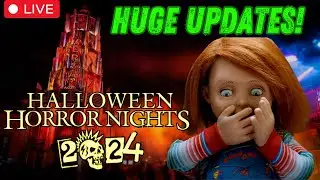 🔴#LIVE HUGE HHN NEWS & PARK UPDATES! #HHN #HorrorNights #Halloween #UniversalStudios #EnVivo #Chucky