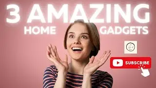 Tech | Review | Cool Tech | 3 AMAZING HOME GADGETS YOU MUST NOT MISS!